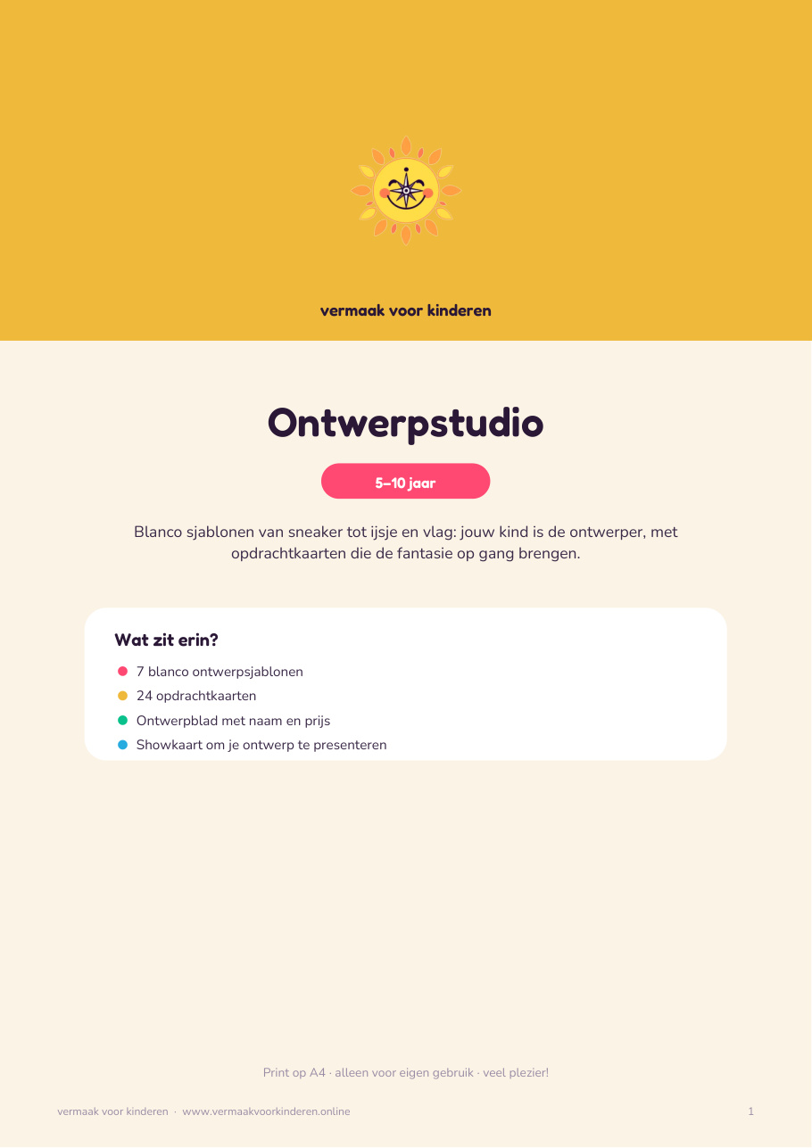 Cover van Ontwerpstudio