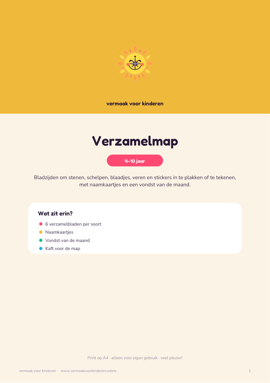 Cover van Verzamelmap